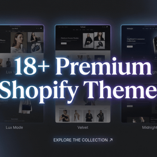 shopify themes bundle - 18+ premium multi-niche ecommerce themes