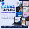 canva templates bundle - 1,200+ editable designs for ads and social media