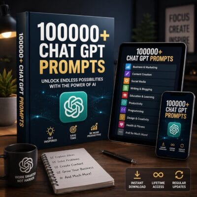 AI ChatGPT prompts bundle - 100,000+ tested prompts for marketing and sales