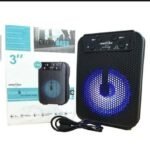 Compact 11W Rechargeable Bluetooth Speaker Black