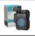 Compact 11W Rechargeable Bluetooth Speaker Black