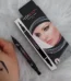 2 in 1 Eyeliner & Stamp Black Marker Pen
