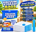 Vacuum Storage Bags with Hand Pump