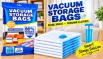 Vacuum Storage Bags with Hand Pump