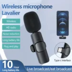 K8 Type-C Wireless Microphone with Noise Reduction 20m Range