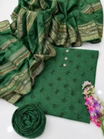 3 Pcs Women's Unstitched Printed Suit