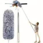 Ceiling Fan Duster with Extendable Stainless Steel Pole
