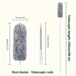 Ceiling Fan Duster with Extendable Stainless Steel Pole