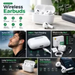 Pro 2 ANC Wireless Earbuds - Touch Control Type C