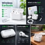 Pro 2 ANC Wireless Earbuds - Touch Control Type C