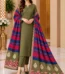3 Pcs Women's Unstitched Plain Suit